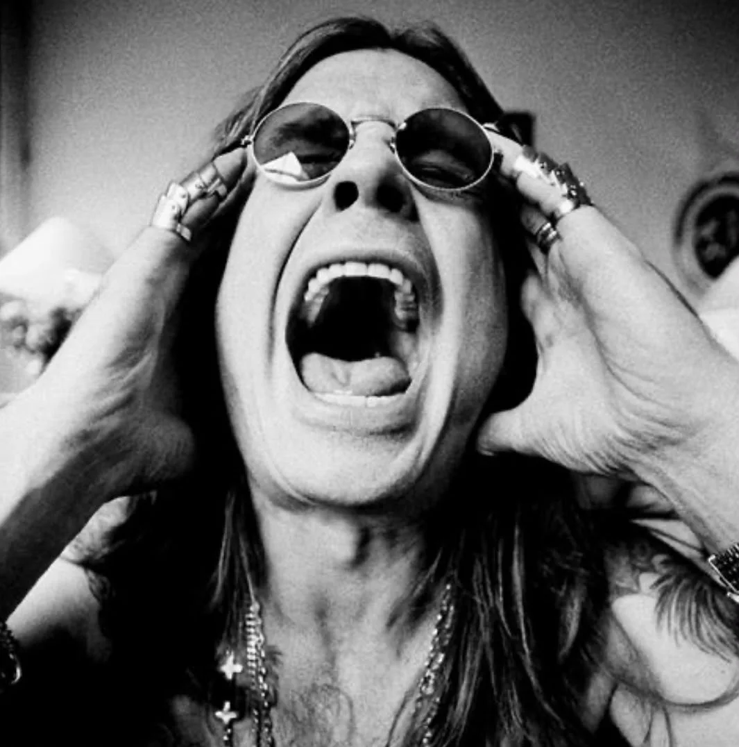 Martyn Goodachre, Ozzy Osbourne, framed by Studio9Art