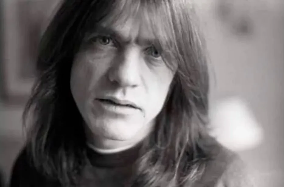 Martyn Goodachre, Malcolm Young, framed by Studio9Art
