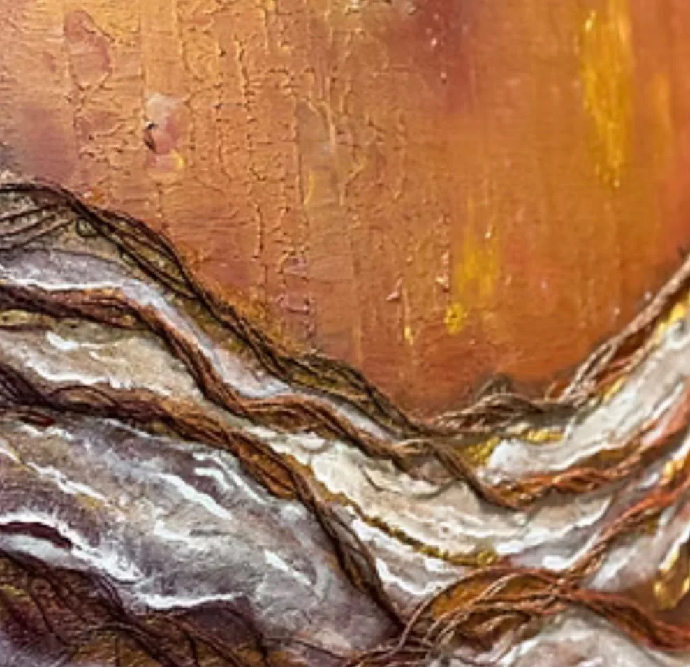 Watcelia Varso original artwork, framed by Studio9Art